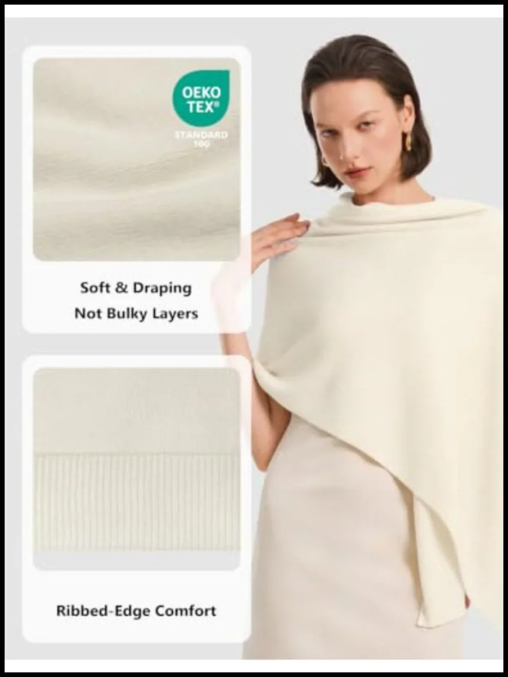 Large Pashmina Shawl Wrap for Evening Dresses Wedding Scarf